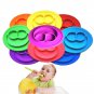 New Cute Smile Silicone Placemat Plate Dish Food Tray Table Mat for Baby Toddle