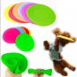 New Creative Pet Puppy Chew Squeaker Squeaky Plush Sound Hamburg For Dog Toys