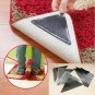 Rug Carpet Mat Grippers Non-Slip Anti Skid Reusable Washable Silicone Grip x 8