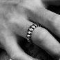 US 7 8 9 Men's Silver Dead Gothic Skull Death Stainless Steel Biker Ring Band