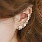 New Fashion Beautiful Woman Silver Plated Pearl White Essential Earrings