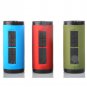 Wireless Wood Texture Bluetooth NFC Speaker Snooze Clock Temp QI Charging Hot