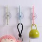 NEW DOUBLE ENDED KITCHEN BATHROOM TILE SNAP LEVER HOOK HANGER SUCTION SUCKER CUP