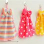 Hot Child Nursery Hand Towel Soft Plush Cartoon Bow Hanging Wipe Bathing Towel