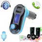 LCD Car Kit MP3 Bluetooth Player FM Transmitter Modulator SD MMC USB Remote