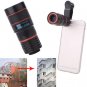 Hot 4 in 1 Fish Eye Wide Angle Micro 10x Telephoto Lens for iPhone 5S 5 6 6S