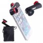 Hot 4 in 1 Fish Eye Wide Angle Micro 10x Telephoto Lens for iPhone 5S 5 6 6S
