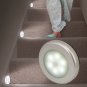 Dual Light Wireless PIR Motion Sensor Light Wall Cabinet Wardrobe Drawer Lamp