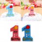Candle Number 1 My 1st Birthday Party Infants Kids First Anniversary Cake Decor