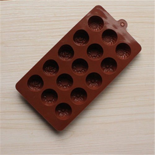 Multi Buttons Shape Silicone Mould Baking Bakeware Chocolate Cupcake Cake Mold