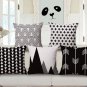 European Style Valentine's Day English Letter Pillow Cases Sofa Cushion Cover