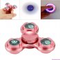 Pink Girl Gear Linkage Rotate Top Level Fidget Hand Spinner Torqbar Finger Toy