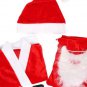 3-5 Years boy Christmas Santa Claus Costume Party Fancy Dress W/ Hat Hot