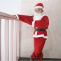 3-5 Years boy Christmas Santa Claus Costume Party Fancy Dress W/ Hat Hot