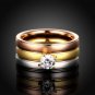 925 Silver Jewelry Engagement Wedding Band Wedding Rings Steel Hearts Circle