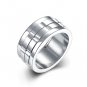 925 Silver Jewelry Engagement Wedding Band Wedding Rings Steel Hearts Circle
