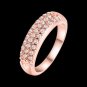 925 Silver Jewelry Engagement Wedding Band Wedding Rings Steel Hearts Circle