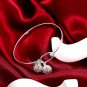 High quality Stainless Steel Women Men Love Bangle Bracelet Fashion Jewelry Gift