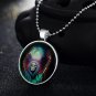 Iuminous Hallowmas Day Necklace Pendant Sweater Dark Glow Fashion Chain Jewelry