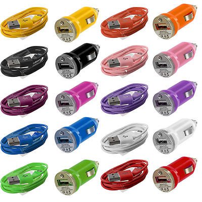 Hot Micro USB Home Wall + Car Charger for Samsung Galaxy S3 S4 Note 2 4