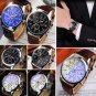 Handsome Luxury Fashion Mens Date Stainless Steel Band Quartz Sport Wrist Watch