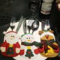 New Merry Christmas Santa Wine Bottle Bag Cover Xmas Dinner Party Table Decor