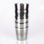 Heat Resistant Stainless Steel Two Layers Mug Travel Tumbler Coffee Tea Milk Cup