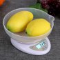 11 lbs x 1g Digital Kitchen Food Diet Weighing Balance Scale with Removable Bowl