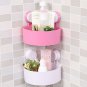 New Wall Suction Bathroom Rack Shelves Shower Gel Shampoo Liquid Soap Holder