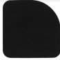 4PCS Black Refrigerator Mute Mat Washing Machine Anti Vibration Pad Shock Mats