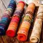 Double Side Silicone Paint Roll Cake Rolling Fondant Mat 4 Patterns Kitchen Tool