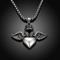 24" Men Stainless Steel 4MM Necklace Pendant Chain Link Jewelry Charm Skull Bib