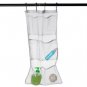 Bathroom Sucker Hook Towel Shelf Shower Storage Suction Cups Corner Holder Blue