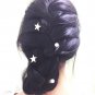 Women Hair Accessories Simple Geometric Gold Star Heart Hairpins Hair Pins Stick