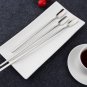 3Pcs/Set Fork Spoon Chopsticks Travel Stainless Steel Cutlery Camping Picnic Bag