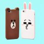 For Apple iPhone 5 6 6S 7 7Plus Lovely Cat Super Cute Pet Transparent Case Cover