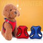 Cool Dog Pet Cat Embroidered Denim Harness Lead leash Traction Rope Training