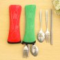 Stainless Steel Tableware Ice Cream Tea Coffee Long Handle Spoon Flatware Scoop
