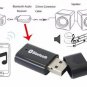 2015 Hot  Wireless Bluetooth 3.5mm USB 2.0 Music Receiver Stereo Audio Adapter