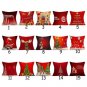 18" Mediterranean Style Cotton Linen Pillow Case Home Decor Sofa Cushion Cover