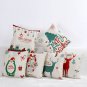 18" Mediterranean Style Cotton Linen Pillow Case Home Decor Sofa Cushion Cover