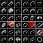 Hot Fashion Elegant Circle Charm Chain Gold Plated Filled Bracelets Ladies Gifts