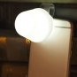 Mashroom Mini Silicone Mobile Phone Lamp Stand Holder Cellphone Night Light