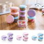 3x Mini Round Plastic Meat Food Storage Container Refrigerator Fresh Crisper Box