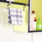 2pcs Self Adhesive Kitchen Wall Door Stainless Steel Stick Holder Hook Hangers