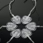2M 20LED Snowflake Fairy String Light Wedding Garden Party Christmas Xmas Decor