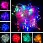 2M 20LED Snowflake Fairy String Light Wedding Garden Party Christmas Xmas Decor