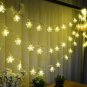 2M 20LED Snowflake Fairy String Light Wedding Garden Party Christmas Xmas Decor
