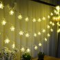 2M 20LED Snowflake Fairy String Light Wedding Garden Party Christmas Xmas Decor