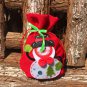 Xmas Hanging Snowman Ornament Christmas Party Decor Children Gift Candy Gift Bag